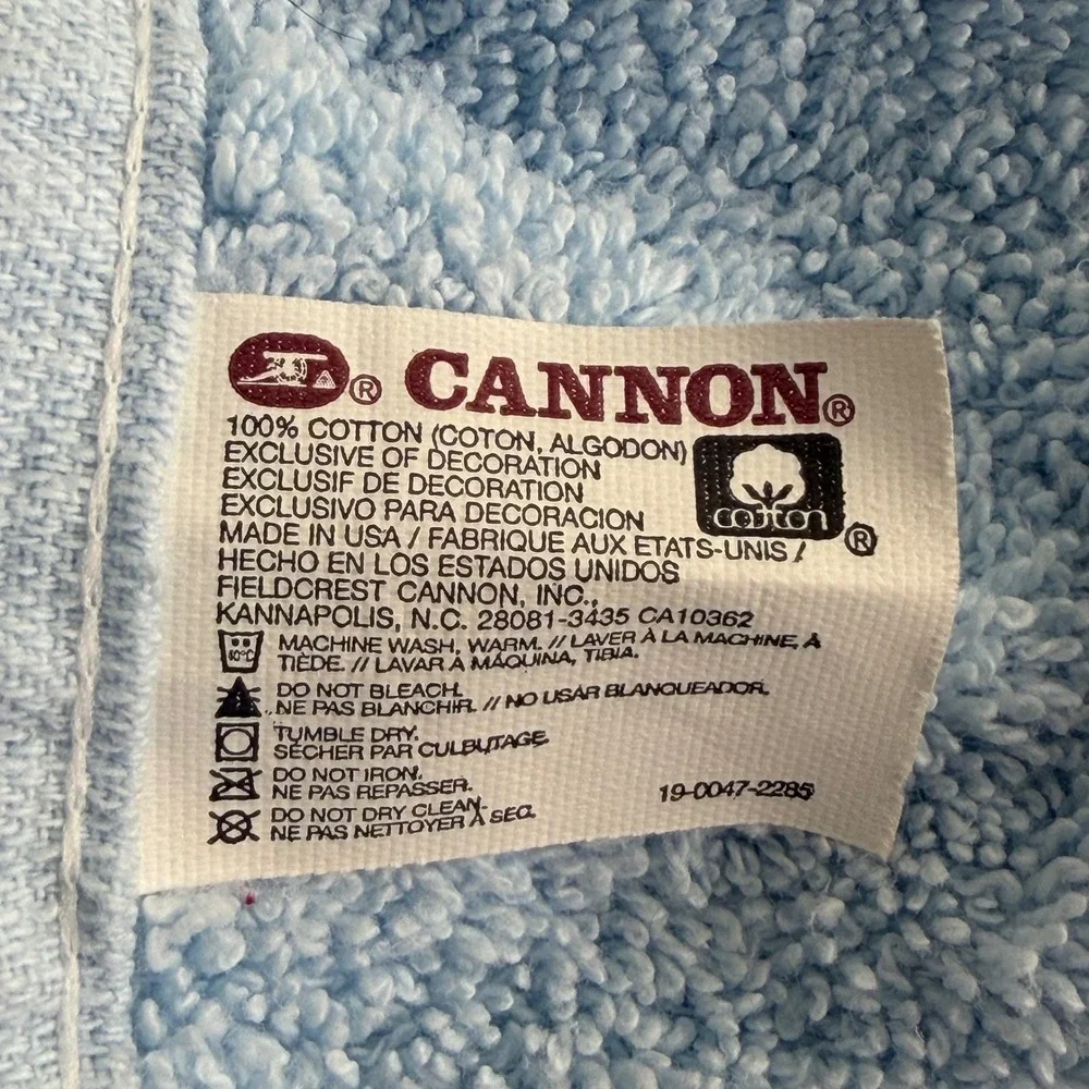 CANNON vintage fieldcrest